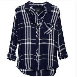 Rails Hunter Midnight White Pine Shirt